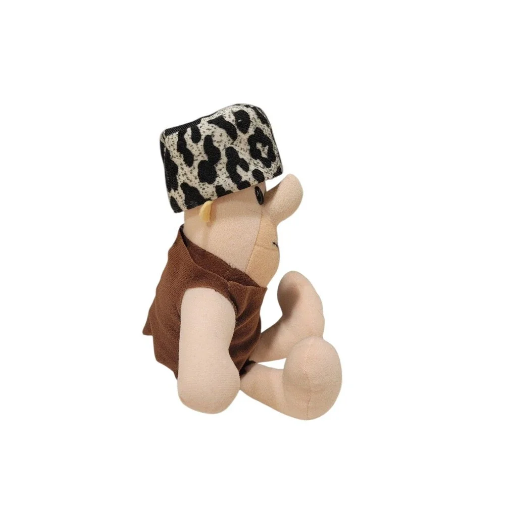 Vintage Hanna Barbera Barney Rubble Plush Made In Korea The Flintstones EUC